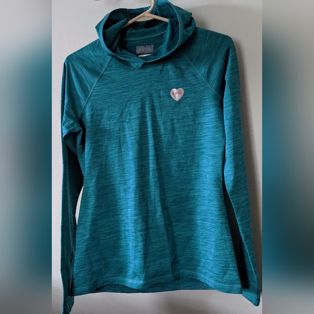Assorted Brands Athletic Long Sleeves Pullover With A Hood. Size Small. Like New